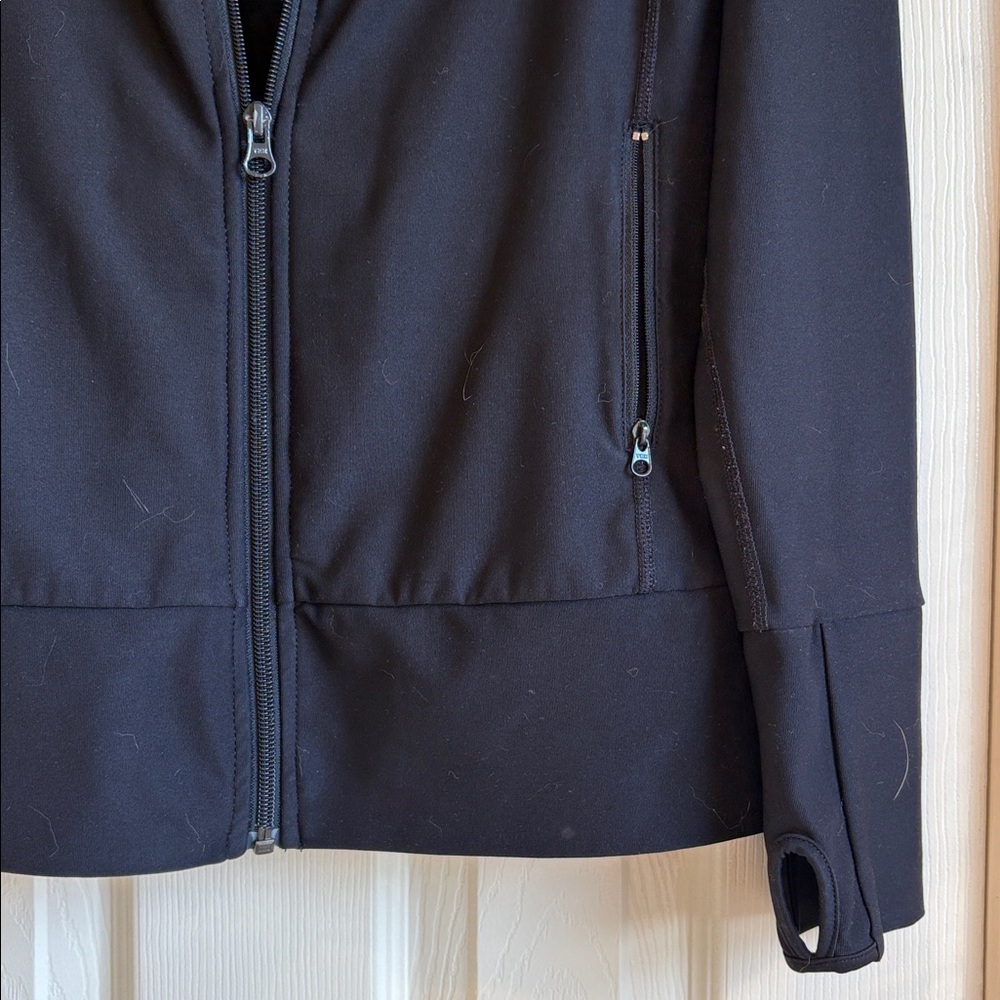Xersion | Basic Black Zip Up Running Exercise Jac… - image 2